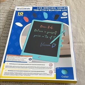 10-Inch LCD Writing Tablet - Blue